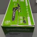 Greenworks 80V 18" Brushless Cordless Chainsaw (Great For Tree Felling, Limbing, Pruning, and Firewood) / 75+ Compatible Tools), 2.0Ah Battery and Rapid Charger Included