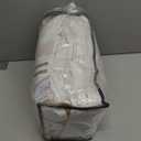 Natural Linen 70 Inch Extra Wide Curtains 102 Inch Long Panels 2 Set for Living Room Bedroom, Luxury Memory Trained Pinch Pleated Sheer Neutral Beige White Curtain Light Filtering Large Window Drapes