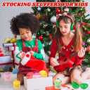 2 x Christmas Stocking Stuffers for Kids - 4 Pre-Filled Slime Balls - Christmas Slime Kit, DIY Xmas Gifts Party Favors & Classroom Rewards Non-Toxic Sensory Toys for Teens Girls Boys 4-12