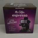 Mr. Coffee 4-Shot Steam Espresso Cappuccino and Latte Maker with Stainless Steel Frothing Pitcher