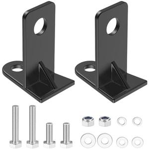 CLUBRALLY Golf Cart Seat Belt Bracket Mounting Kit, 2+2 Front Row Seat Belt Mounting Bracket Adaptor for 4 Passenger Club Car Precedent /Tempo/Onward