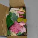 XunYee 6 Pcs 35.4 ft Flower Garlands Artificial Wildflower Vines Floral Hanging Backdrop Fake Flower Garlands Faux Silk Wildflower Vine for Wedding Bridal Shower Home Garden Wall Arch Decor(Blossom)