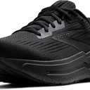 Brooks Womens Ghost Max 2 Neutral Running & Walking Shoe (7.5 Wide, Black/Black/Ebony)