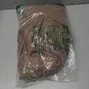 No. 918 Erica Crushed Sheer Voile Rod Pocket Curtain Panel, 51" x 95", Taupe