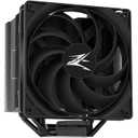 Zalman CNPS 10X Performa Black, Extreme Performance CPU Cooler, LGA1700 Compatible, Powerful 135mm Annular Fan 1500RPM, 75 CFM, 180W TDP, 4 Copper Heat Pipes, STC 8 Thermal Paste Included - Black