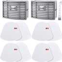 Leadaybetter Filter Replacement for Shark Navigator NV586 NV585 NV580 NV581 NV581Q Powered Lift Away DLX Upright Vacuum Cleaner Filters, Compare to Part # XFFT580 & XHEP580