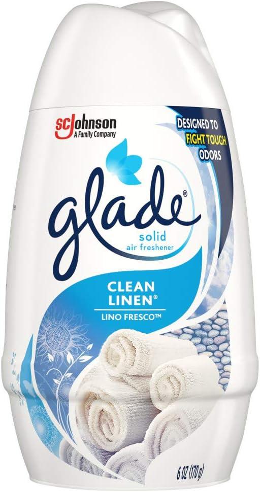 Glade Solid Air Freshener 6 Oz, Clean Linen