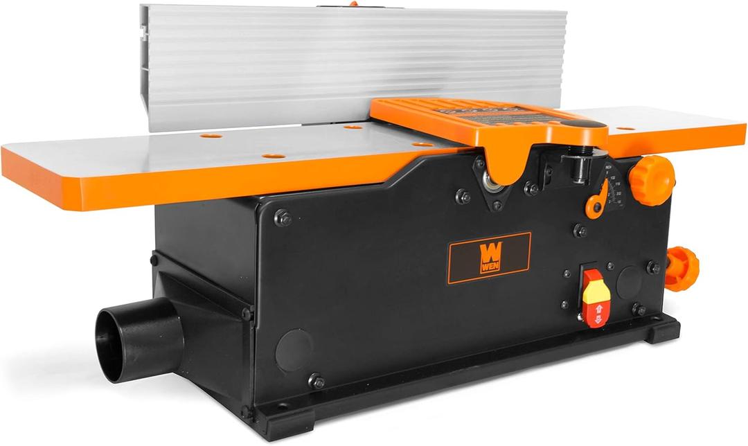 WEN JT3062 10-Amp 6-Inch 2-Blade Benchtop Jointer, Black