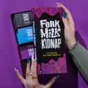 Hasbro Gaming Fork Milk Kidnap Game for Adults Only, an Adult Party Game of Questionable Choices, Ages 17+, for 3 to 10 Players, Hilarious NSFW Card Games (Multicolor)