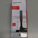 TV Antenna Indoor Antenna for Smart TV with 2 Amplifier Signal Booster for Long Range Reception and All Smart TVs HD Digital Antenna for Local Channels Supports 4K 1080p(Red)