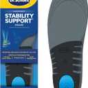 Dr. Scholl's Stability Support Insoles, Flat Feet & Overpronation Low Arch Support, Improves Balance & Stability, Motion Control, Trim Inserts to Fit Shoes, Women's Size 6-10