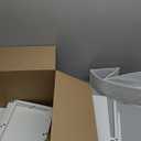 AOODA Narrow Nightstand with Drawers, 3 Tier Skinny Bedside Table for Bedroom, Slim Living Room End Tables with Storage for Small Spaces, Sofa Couch (White)