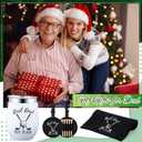 2 x 3 Pcs Golf Gifts for Dad Men Husband Best Dad by Par Accessories Set Kit Include 12 oz Tumbler Tee Holder with Wood Golf Tee and Black Towel for Thanksgiving Day Christmas Birthday Gifts