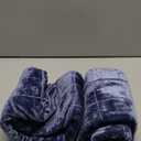 MIULEE Decorative Chenille Check Throw Pillow Covers Vintage Plaid Couch Pillows 18x18 Inch Set of 2 Neutral Boho Farmhouse Cushion Covers Modern Home Coastal Decor for Sofa Bed Living Room Navy Blue