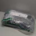 QH.HOME 18 ft Round Pool Cover,Solar Cover for Above Ground Pools - Black Oxford Fabric Heats Water, Blocks Leaves & Sun, Windproof Snug Fit with Patented Ratchet & Weight Rings