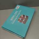 Large Shelf Storage Bins [4 Pack],Decorative Collapsible Storage Basket,Fabric Closet Organizer and Home Storage Cubes with Handles for Organizing Books, Clothes, Toys, NurseryBlack