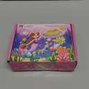 Cocojeci Princess Dress Up for Girls 4-6, Light Up Mermaid Princess Dress Up Toys for Toddler Girls, Birthday Christmas Gifts for 3-6 Years Old