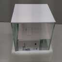 Ultra White Glass Betta Aquarium Starter Kits 1.5 Gallon Small Fish Tank, Betta Fish Tank with LED Light, Power Filter, 4mm Glass