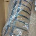 LaLaGreen Deck Railing Planter Box - 2 Pack, 36 Inch Large Wall Planters for Outdoor Plants, Window Flower Boxes Attach House with Coco Liners Metal Horse Troughs Fence Balcony Patio Porch Over Rail