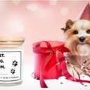 Dog Mom Gifts for Women - Dog Themed Gifts Candles - Lavender Scented Candle 100% Soy Wax - pet Odor Eliminator Candle