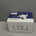 Solar Security Cameras Wireless Outdoor, 4MP 360° View Battery Powered Outdoor Camera, Night Vision with Spotlight, 2-Way Audio, PIR Motion Sensor, 2.4G/5G Dual Band WiFi, SD/Cloud Storage