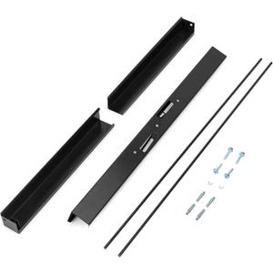 Stanbroil Adjustable Rod and Valance Kit for Fireplace Mesh Screen Curtain