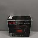 CHI Ceramic 1875 Watt Hair Dryer, Includes A Concentrated Nozzle, Quick-Drying, Reduces Frizz & Increases Shine, Jett Black