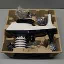 Wireless Weather Station with Outdoor Sensor, 10-in-1 Wind Speed and Rain Gauge, Temperature Humidity Monitor, Barometer Weather Forecast, Calendar and Alarm Clock, LCD Display for Home, Solar Power