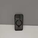 TORRAS Ultra-Magnetic Ostand for iPhone 15 Pro Case, [Compatible with MagSafe] [Flexible Stable Stand] Military-Grade Protection Translucent Slim Anti-Scratch Ring Kickstand, Black 6.1"