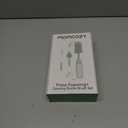 Momcozy Bottle Brush Kit, Innovative Push-Press Design for Better Cleaning - Baby Bottle Cleaner Brush for Baby Bottle, Breast Pumps, Nipples, and More - Can Generate Foam for Better Cleaning, Green (Press Bubble Style)