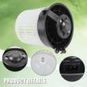 700323 AC Heater Blower Motor Fan Replacement for Nissan Rogue 2014-2020 Nissan X-Trail 2015-2019, Replace Part Number 272264BU0A 272264BG0B