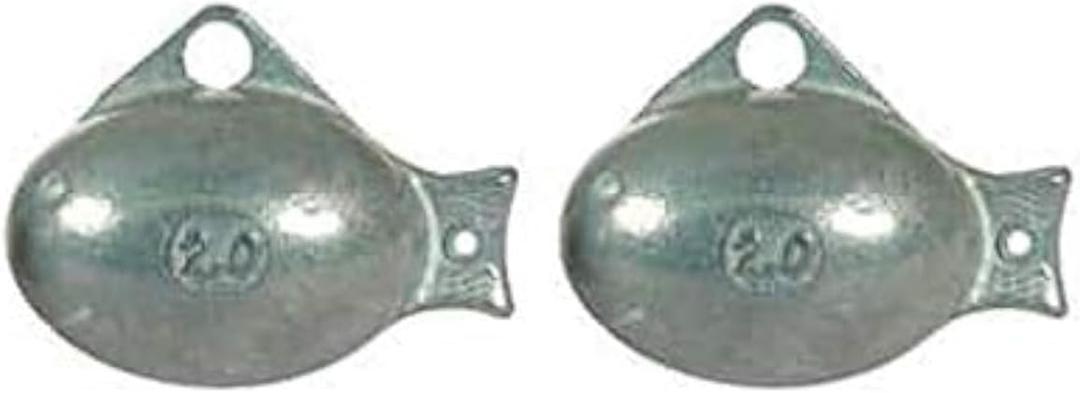 Off Shore Replacement Pro Guppy Weights Silver 2oz. OR-20-2