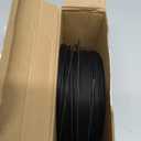 Bamboo1.75MM PLA Matte Refill Filament High Toughness High Speed &Easy Printing Eco Friendly with RFID for Bambu Lab A1,X1,P1 AMS 1KG +/- 0.03mm (Without Spool) (Black 11101)