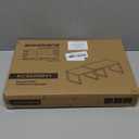 SONGMICS Cabinet Organizer Shelf, Set of 2 Kitchen Counter Shelves, Kitchen Storage, Spice Rack, Stackable, Expandable, Metal and Engineered Wood, Ink Black and Natural Beige UKCS02NB