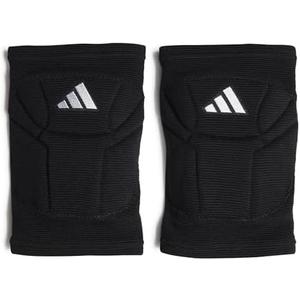 adidas Unisex-Adult Elite Volleyball Kneepads, Black/White, Small