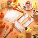 18 Sets Thanksgiving Pumpkin Baby Shower Favors Bulk Fall Ballpoint Pen with a Little Pumpkin Is on The Way Cards for Families Friends Guests Gender Reveal Party Return Gifts