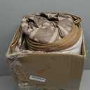 Dinjoy King Size Quilt Set Boho, Soft 3 Pieces Striped Bedspreads Quilts Brown Bedding Sets Boho Lightweight Quilted Coverlets Set Fall Bed for All Seasons 110"x90"