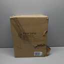 ROTTOGOON Dimmable Gold Floor Lamp for Living Room- 3 Light Green Glass Floor Lamps, Vintage Brass Tree Floor Lamps with 3X 6W LED Bulbs, Modern Standing Tall Lamp for Bedroom, 68", Gold & Green Glass