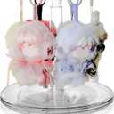 Rotating Display Case for Skullpanda Dolls, for POP MART Labubu Rotating Display Case