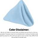 Avalon Kitchen Light Blue Cloth Napkins Bulk (Pack of 24) - 100% Polyester Dinner Linen Napkins Cloth Washable & Reusable - Durable with Hemmed Edges - Ideal for Parties and Weddings (17x17 Inches)