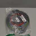 Collapsible Colander 3-Pack Set Space-Saving Foldable Kitchen Strainer with Non-Slip Base Durable Thickened PP+TPE Collapsible Strainers for Pasta, Vegetables, Fruits (Gray-Blue-Red-Green)