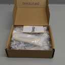 Rergy 10 Pack Golden Cabinet Handles Brushed Brass Cabinet Pulls - 4inch Kitchen Drawer Pulls Modern Dresser Drawer Hardware Zinc Alloy Pulls for Kitchen, Livingroom, Bathroom