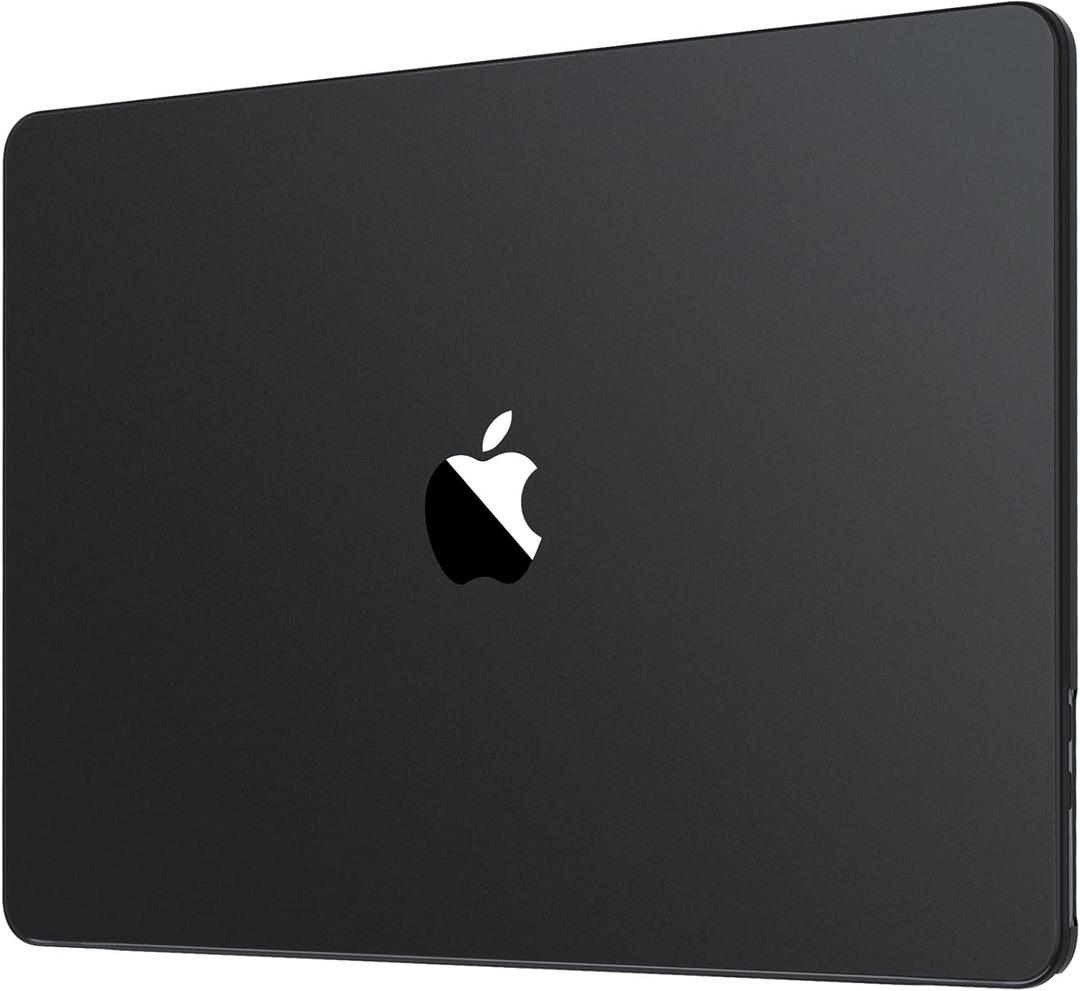 Soonjet Invisible Armor for MacBook Pro 16 inch Case 2026-2021 | M5 M4 M3 M2 M1 Pro/Max | 100% Match Official Color | Protective Hard Shell Laptop Cover | Space Black Clear