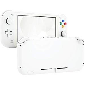 eXtremeRate White DIY Replacement Shell for Nintendo Switch Lite, NSL Handheld Controller Housing with Screen Protector, Custom Case Cover for Nintendo Switch Lite [Console NOT Included]