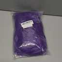 BERON Dark Purple Long Curly Wavy Wig with Bangs for Women Girls Purple Heat Resistant Synthetic Wig Cosplay Costume Party Daily Wigs