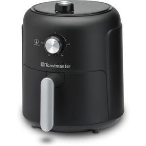 Toastmaster 2.6 Quart Air Fryer - Instant Air Fryer with 2.46 Liter Capacity - Kitchen Appliance for Healthy Cooking - Compact Appliance with Slide-Out Basket - Oil-Free Kitchen Gadget