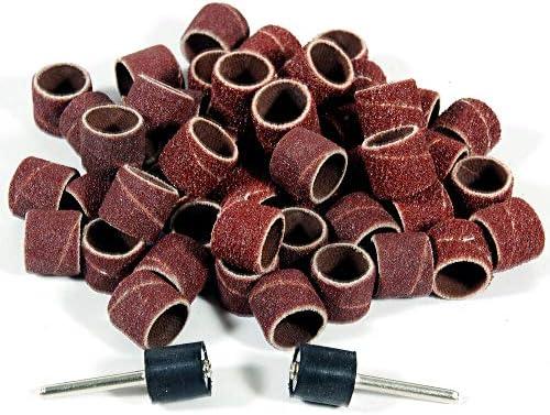 17pc Assorted Rotary Tool Sanding Bands 1/2" x 1/2"