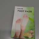 Lymphatic Drainage Ginger Foot Pads 50 Pads - Ginger Oil Foot Patches Deep Cleansing Sleep Aids Relieve Stress and Fatigue Improve Sleep Quality