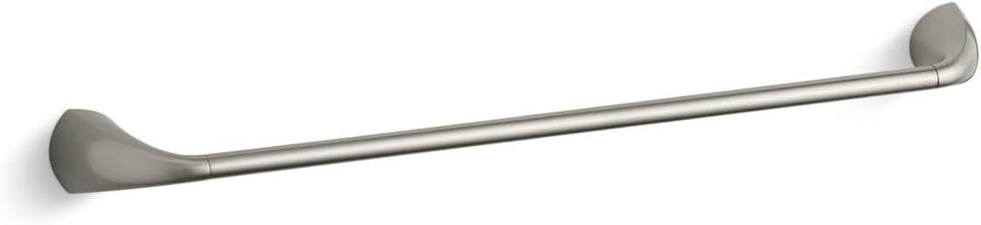 KOHLER 37051-Bn Alteo Bathroom Towel Bar, 24", Brushed Nickel