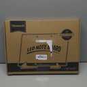 LED Note Board with 7 Colors, LED Drawing Board for Kids, Includes Adapter, 7 Markers, Soft Cloth, Hanging Chain, Christmas Gift (2025 Upgrade Edition)